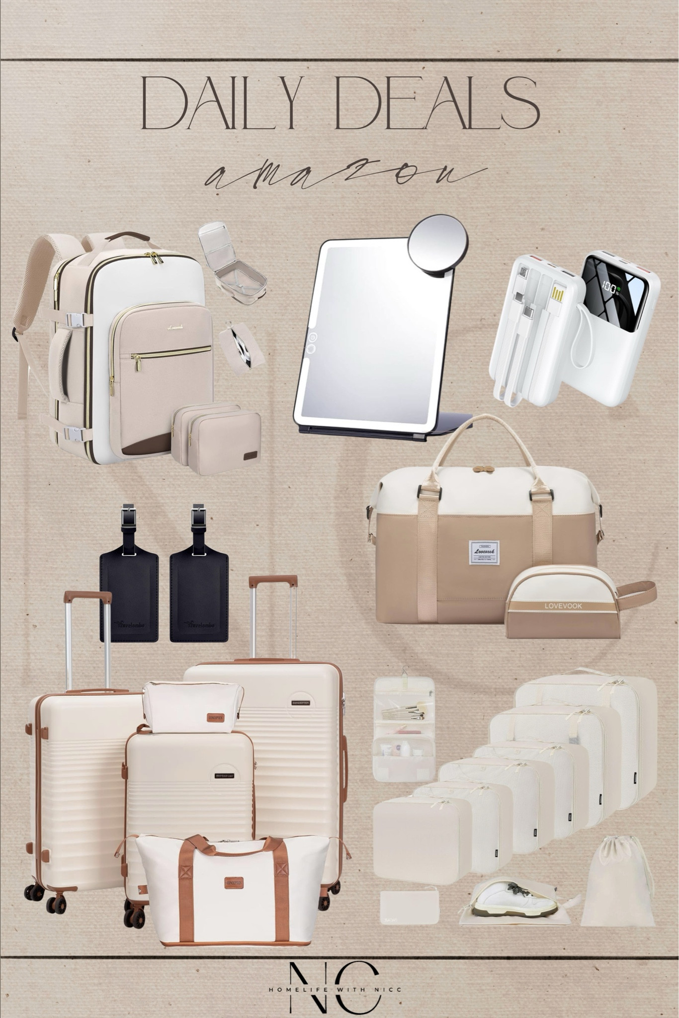 Daily deals from Amazon on all things travel! So many great travel essentials that come in all colors! 
#amazon #dailydeals #amazondailydeals #amazontravel #travelessentials #traveldeals 

#LTKSaleAlert #LTKTravel #LTKStyleTip