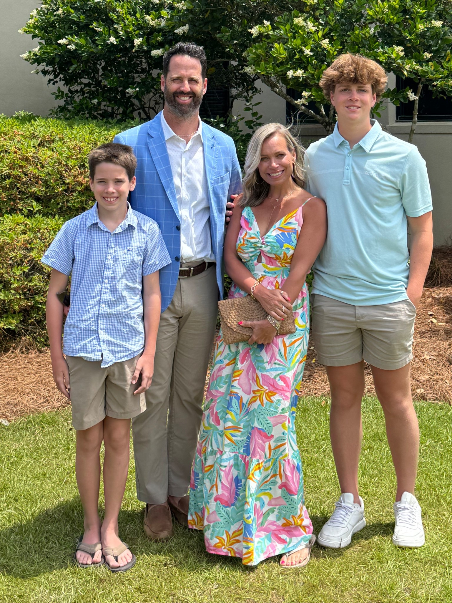 Colorful + comfortable for the win. So many compliments on this easy-going maxi dress. Will be perfect for summer, vacays, grad parties and beyond  