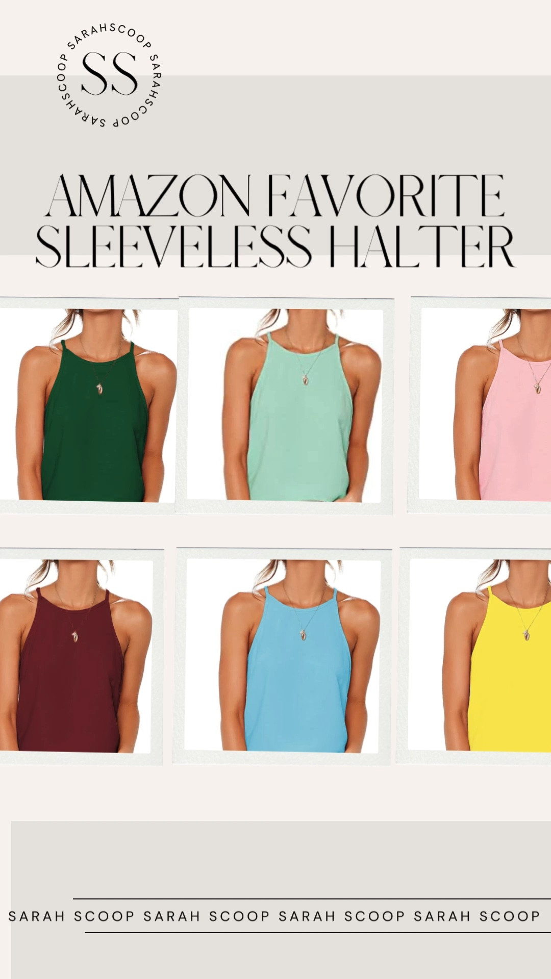 Ruffle Shoulder Scoop Neck Tank Top curated on LTK