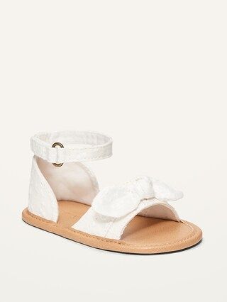 Ankle-Strap Bow Sandals for Baby | Old Navy (US)