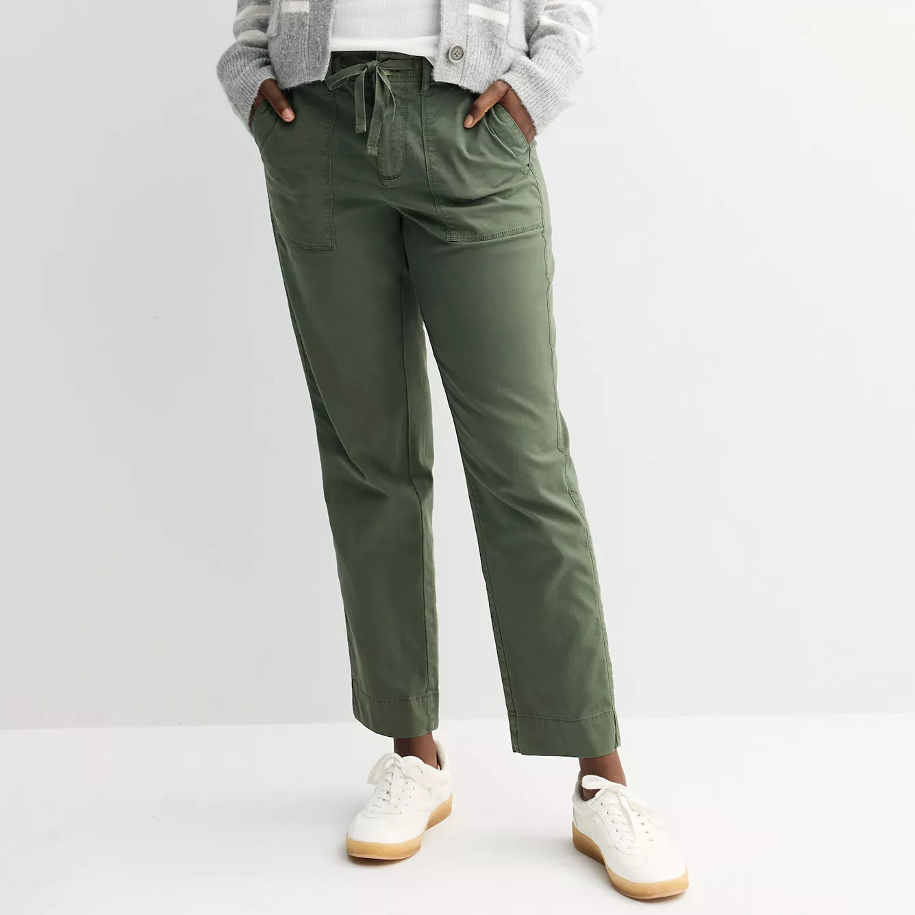 Women's Sonoma Goods For Life® Utility Straight-Leg Pants | Kohl's
