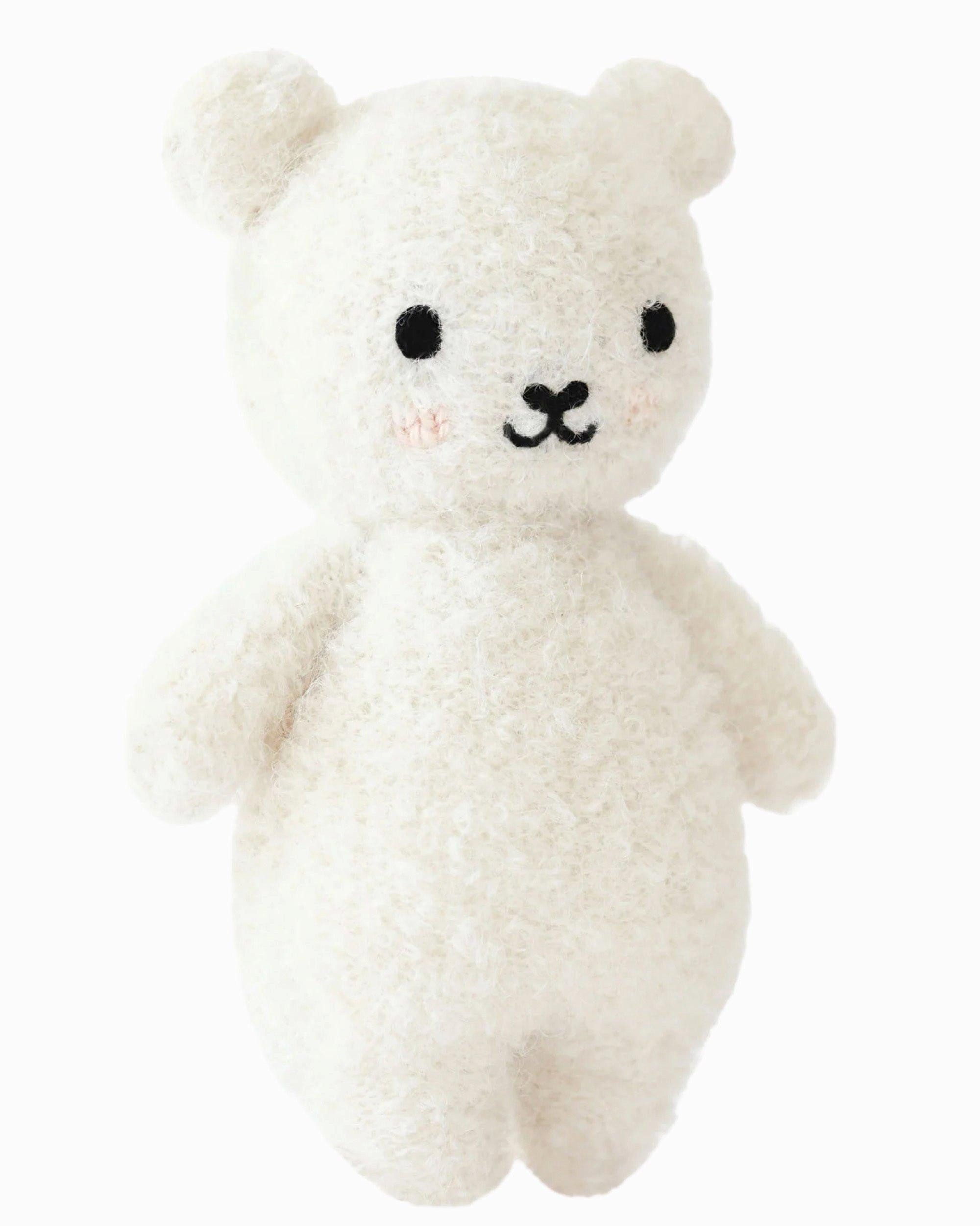 cuddle+kind | Baby boucl bear (ivory) - White / One Size | Janie and Jack
