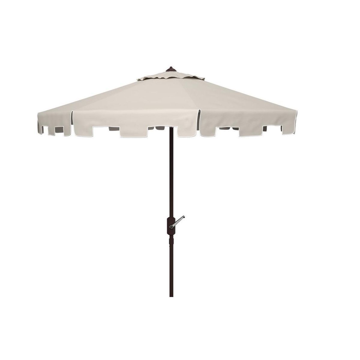 Zimmerman 11Ft Round Market Patio Outdoor Umbrella  - Safavieh | Target