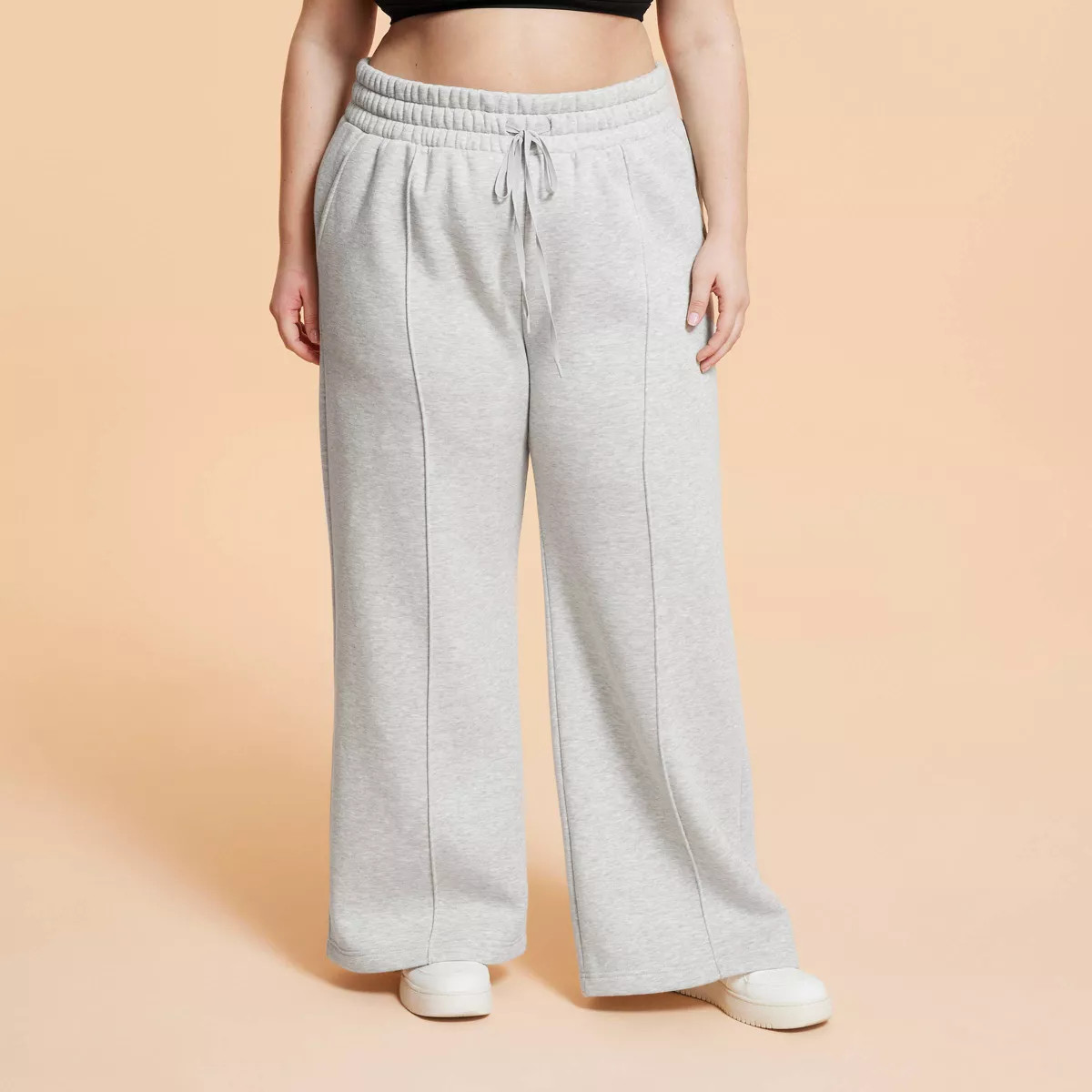 Blogilates Women's Travel Trouser High-Rise Wide Leg Sweatpants | Target