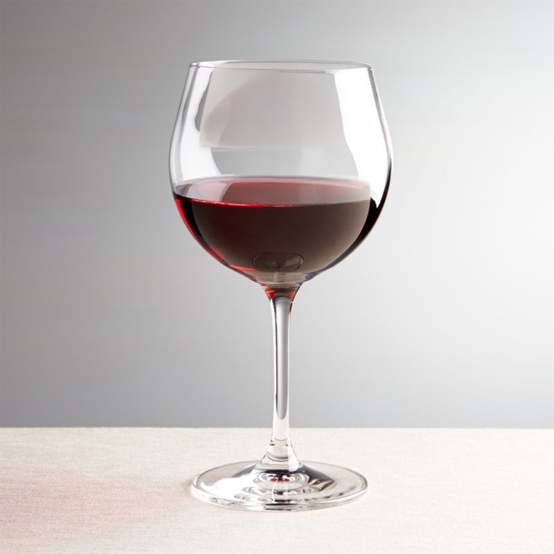 Viv Red Wine Glass + Reviews | Crate and Barrel | Crate & Barrel