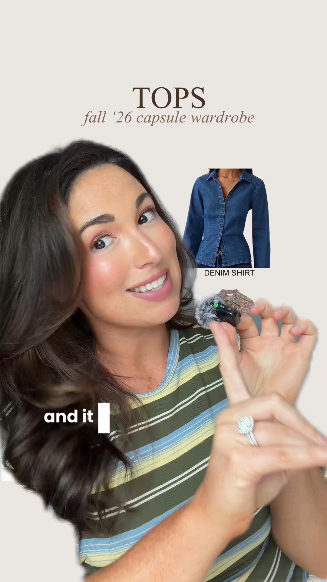 Your wardrobe doesn’t have a strategy—and that’s why you’re constantly blowing money on pieces you can’t actually wear in your day-to-day life.

Instead of buying pieces you’ll only wear once, start with the basics that make getting dressed easier and give you more outfits with what you already own.

These are the 4 tops I’d build your fall wardrobe around—versatile, comfortable, and easy to style multiple ways.

👇🏻Comment CAPSULE and I’ll send you my full Fall Capsule Wardrobe Guide with the 19 pieces you actually need.

•
•
fall capsule wardrobe, fall wardrobe essentials, fall tops, fall outfit ideas, fall fashion, capsule wardrobe essentials, women’s fall fashion, everyday outfits, classic wardrobe essentials, versatile basics, how to build a capsule wardrobe

#LTKootd #LTKSeasonal