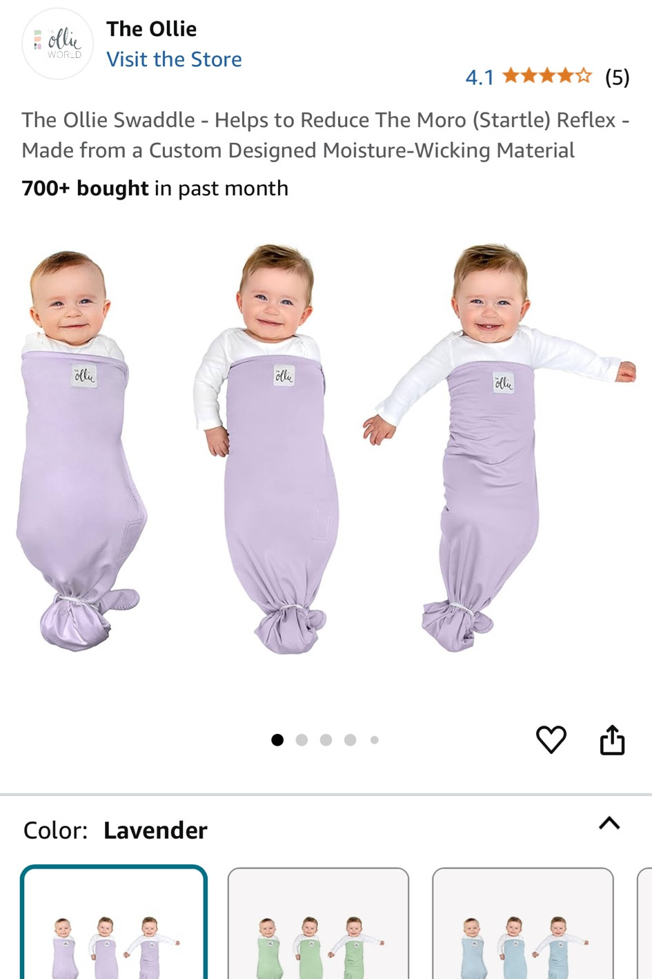 I have two of these #OllieSwaddles already, and just grabbed TWO more as back-ups for the twins! Seriously the best, tightest swaddle I wished I’d found sooner with my oldest. I first found them through the Taking Cara Babies program and fell in love!

#LTKGiftGuide #LTKBaby #LTKFindsUnder100