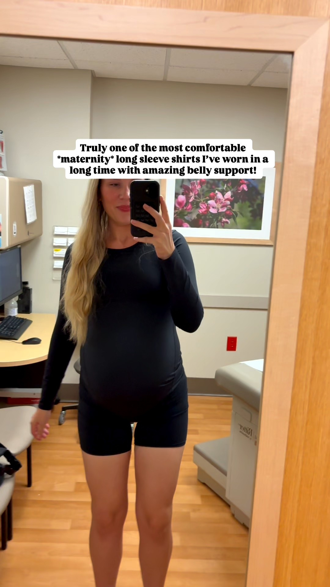 One of the most comfortable athletic style maternity shirts I’ve worn in a long time! Tight + supportive but not restricting in any way. Feels like a glove or the dreamiest pair of soft buttery leggings you can think of! Wearing at 37 weeks! 

#LTKStyleTip #LTKBump #LTKActive