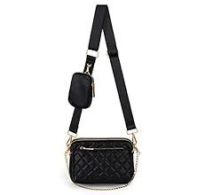 UTO Small Crossbody Bags for Women 3 in 1 Trendy Belt Purse Fashion Designer Mini Cute Sling Fann... | Amazon (US)