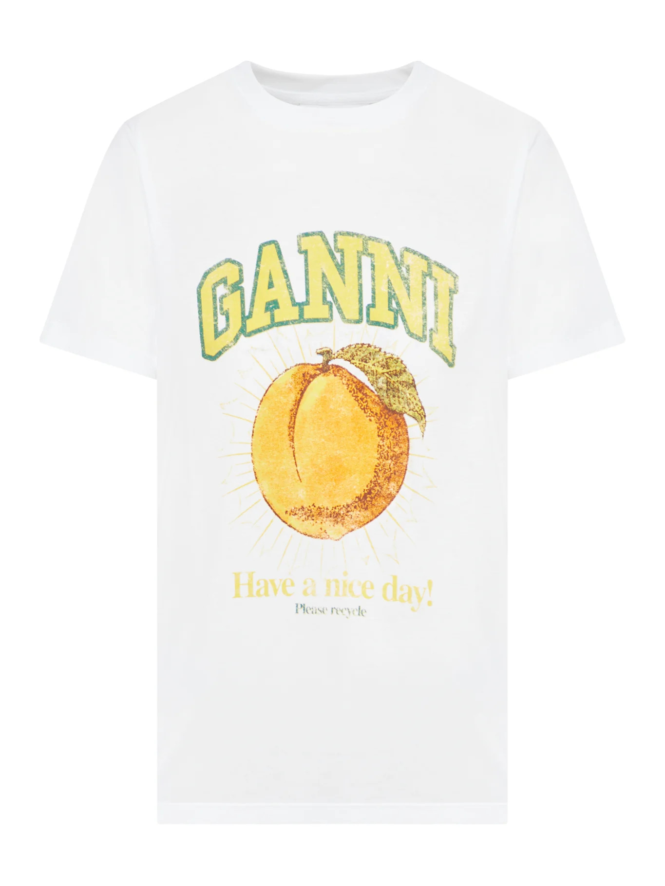 COTTON T-SHIRT - Ganni - Woman | Suitnegozi INT