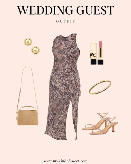Wedding season is here and I have the perfect Wedding Guest outfit for you. This Evereve Dress has the prettiest pattern! Pair it with the Revolve Caprice Heels and Bloomingdale’s 14k Yellow Gold Hinged Band for a complete look. 

#LTKstyletip #LTKwedding #LTKSeasonal