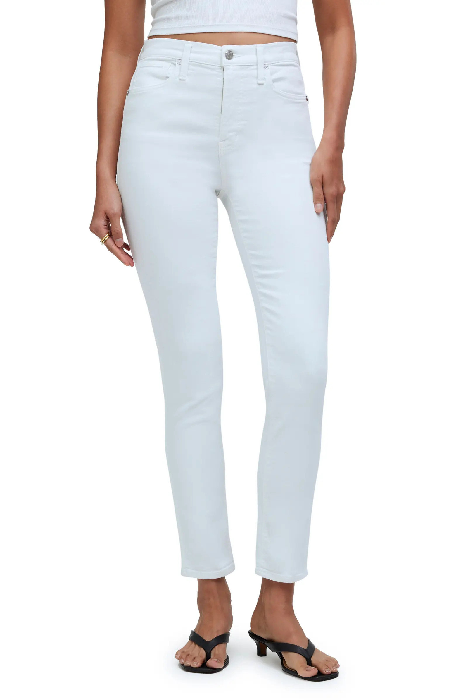High Waist Ankle Stovepipe Jeans | Nordstrom