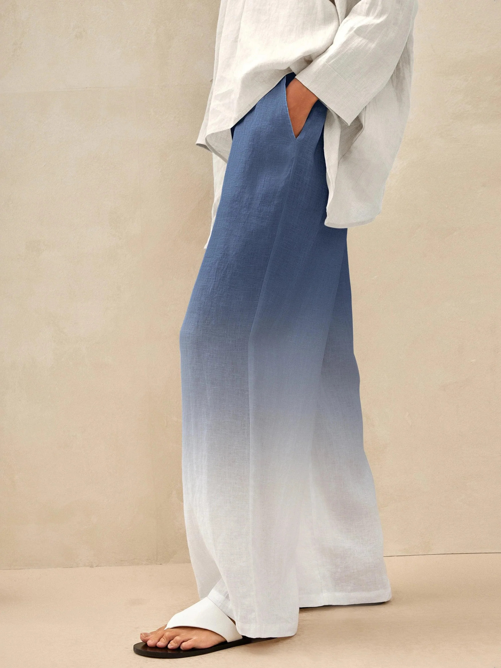 100% Linen Classic Pants LYON | LINTICO