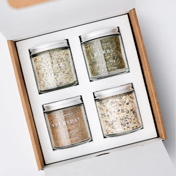 The Essentials Gift Box  4 Jars of Handcrafted Spice Blends - Etsy | Etsy (US)