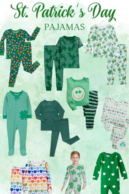 St Patrick’s Day pajamas ☘️

#LTKfamily #LTKkids #LTKSeasonal