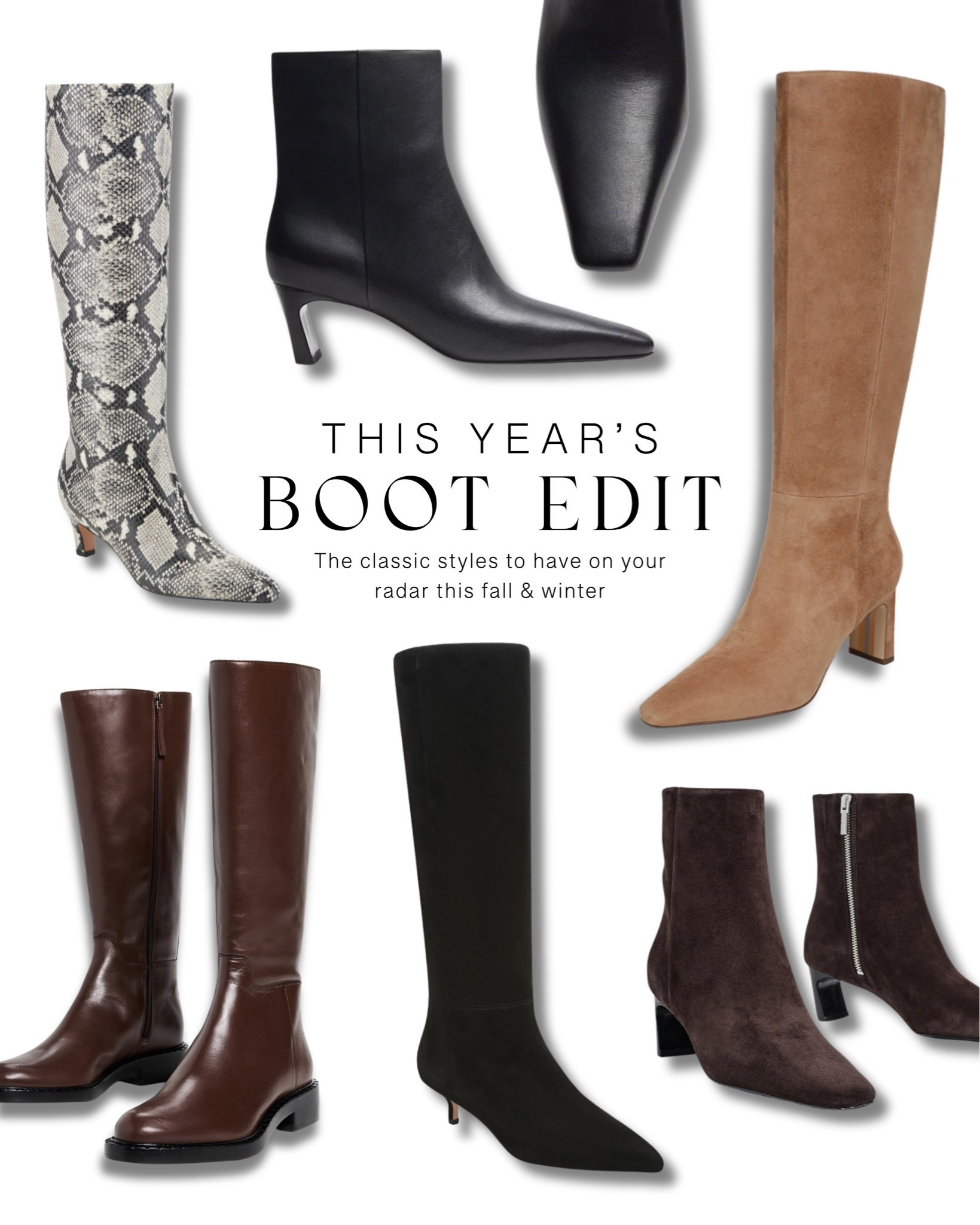 The most-wanted boots this season!