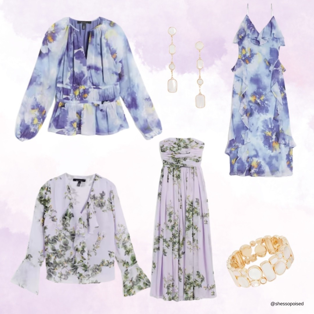 Pretty whimsical floral designs on dresses and blouses  

#LTKSaleAlert #LTKStyleTip #LTKOver40