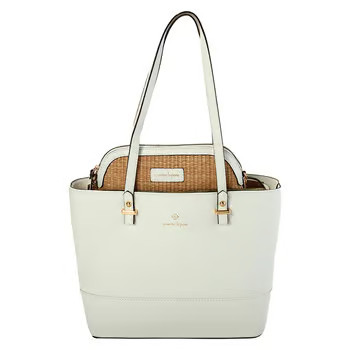 Nanette Lepore Brielle Woven Crossbody and Solid Tote - Boscov's | Boscov's Department Stores