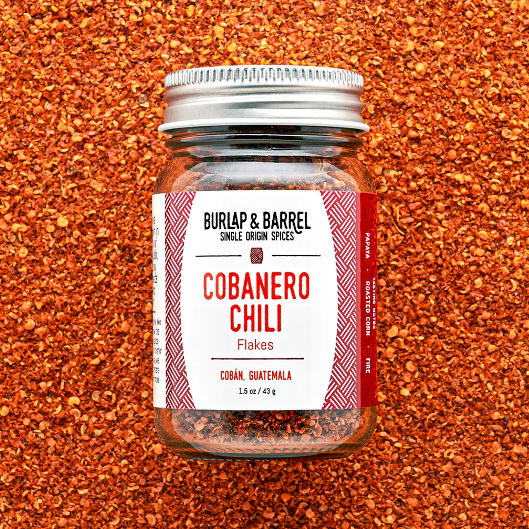 Chile Cobanero • Spicy, Rare Guatemalan Chili Flakes | Burlap & Barrel | Burlap & Barrel