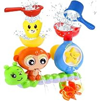 Bath Toys for Toddlers 1-3 Age 1 2 3 4 Year Old Boys Girls Toddler Bath Tub Toys for Kids Baby In... | Amazon (US)