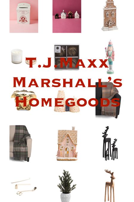 Christmas decor from T.J.Maxx Marshall’s and homegoods 

#LTKhome #LTKHoliday #LTKSeasonal