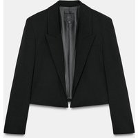 Zara - Crop Blazer - Black - L - Woman | Zara UK