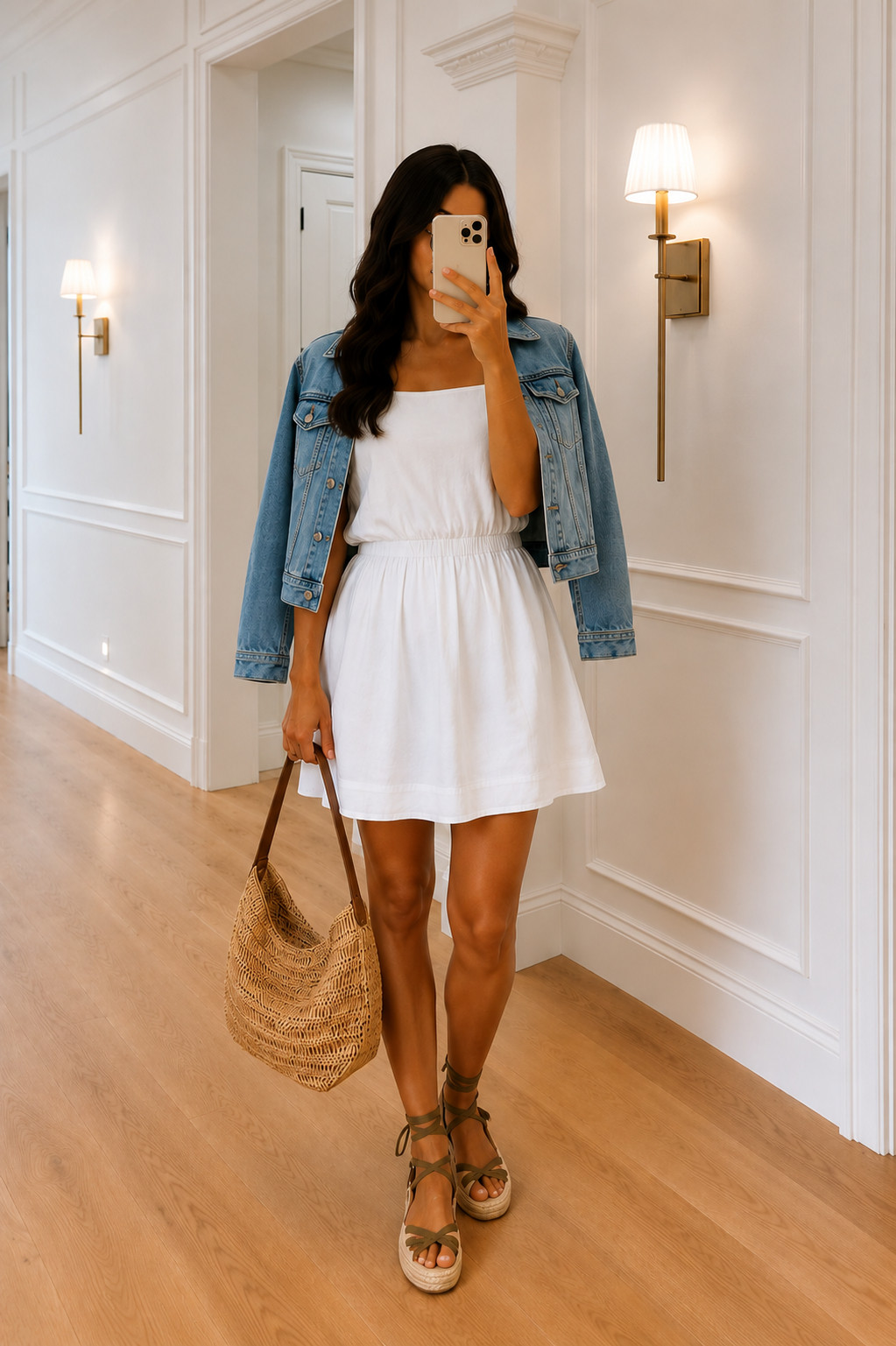 ✨ LOFT Sale Alert! 🤍 This easy summer look is on sale! The dress is just $30, and the denim jacket + woven bag are $60. I've linked this outfit plus my other favorite LOFT sale finds in LTK! 💛

#LTKSaleAlert #LOFTStyle #LOFTSale #SummerOutfit #AffordableFashion #CasualStyle #CapsuleWardrobe #EverydayStyle #WeekendOutfit #LTKFinds 

 #LTKSaleAlert