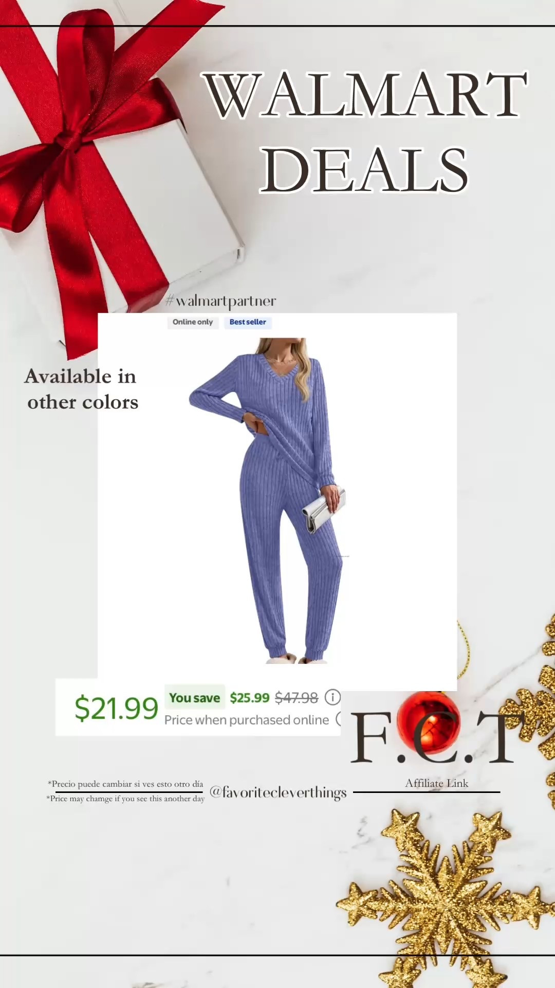 Pjs on sale on walmart

#LTKSaleAlert #LTKGiftGuide