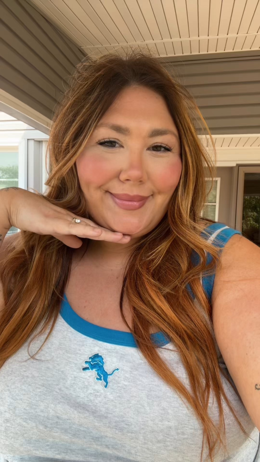 first preseason game of the year ! 💙🦁

#LTKFindsUnder50 #LTKStyleTip #LTKSeasonal