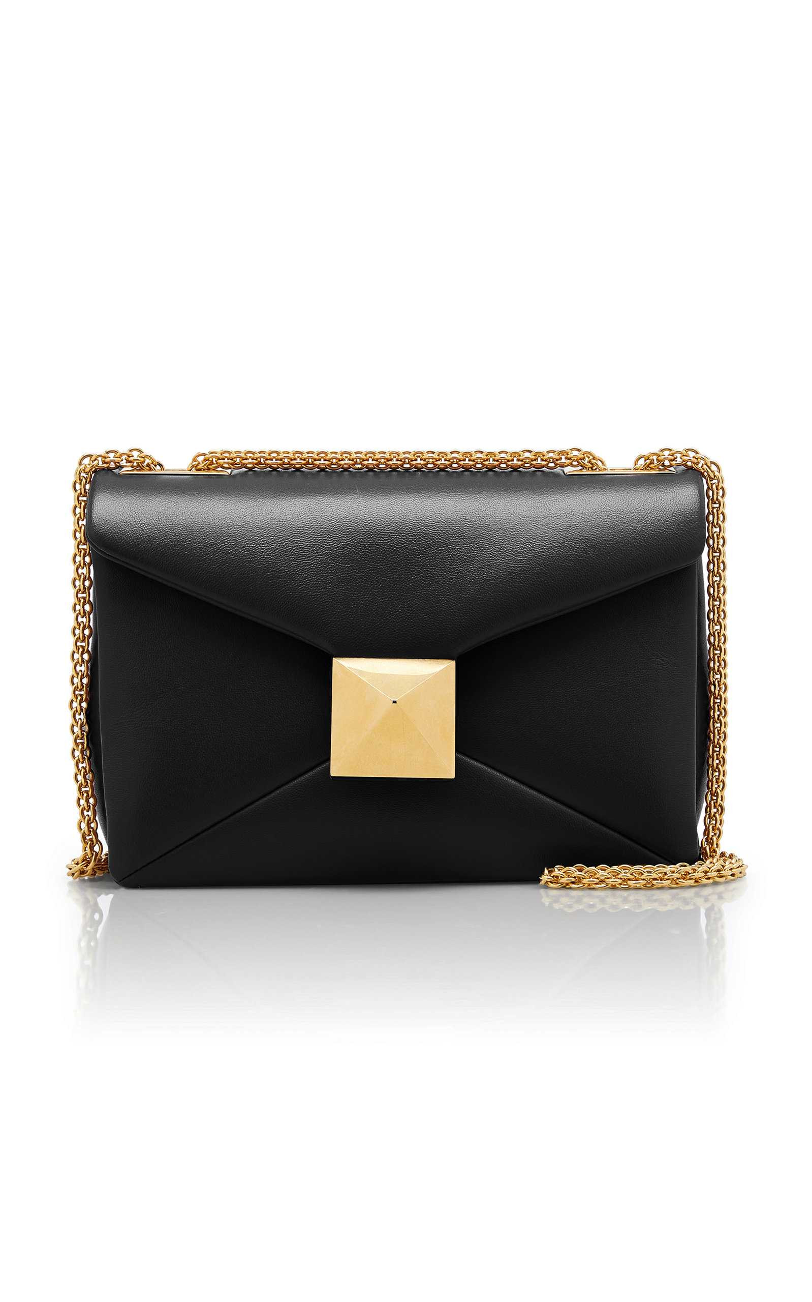 Valentino Garavani One Stud Leather Shoulder Bag | Moda Operandi (Global)