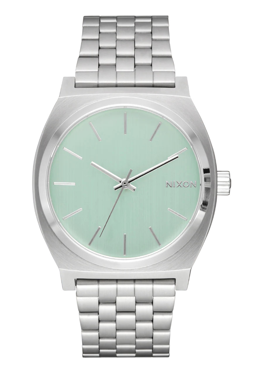 Time Teller Watch | Silver / Pistachio | Unisex | Nixon (US & Canada)