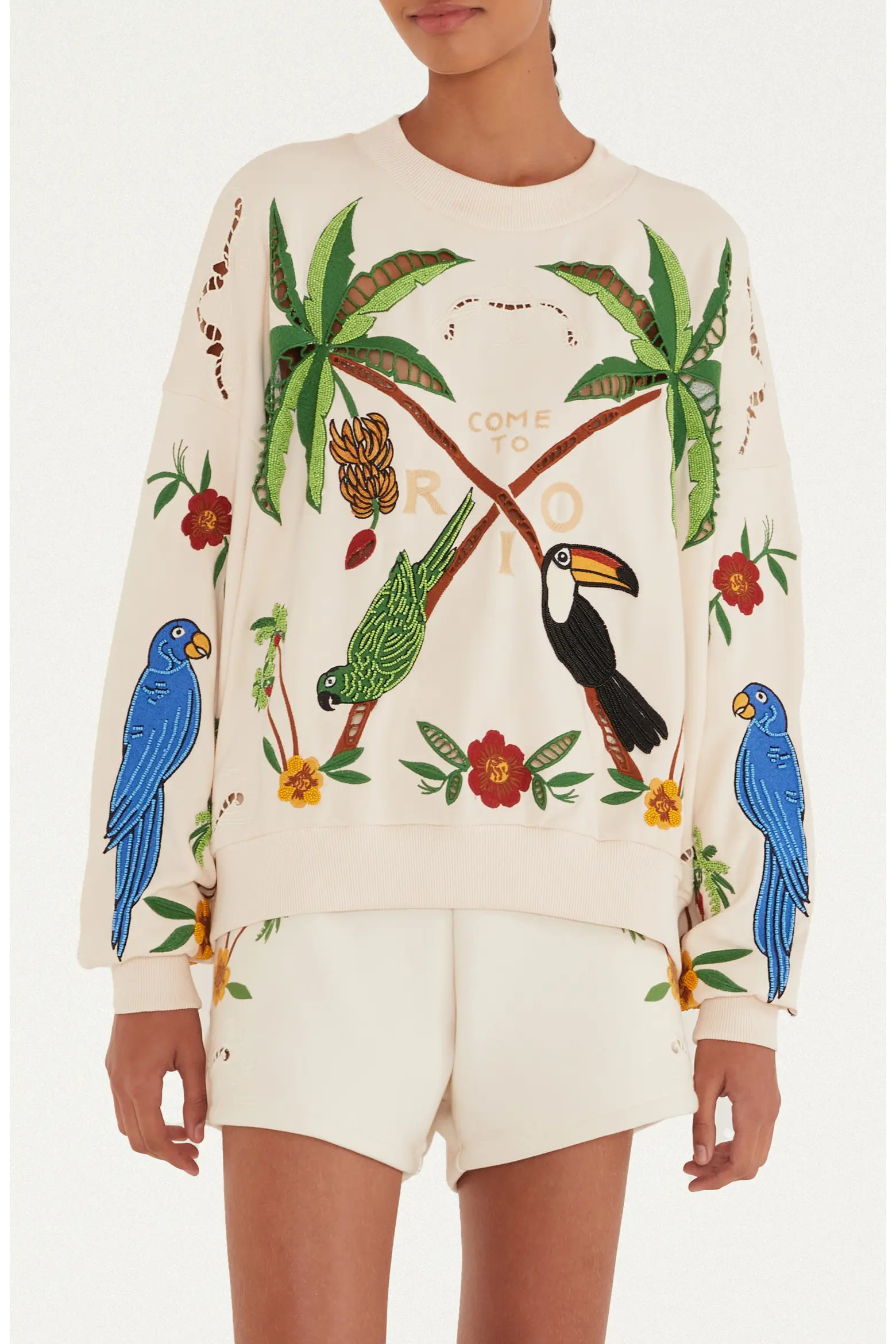 Coconut Trees Come to Rio Sweatshirt (Women) | Nordstrom | Nordstrom