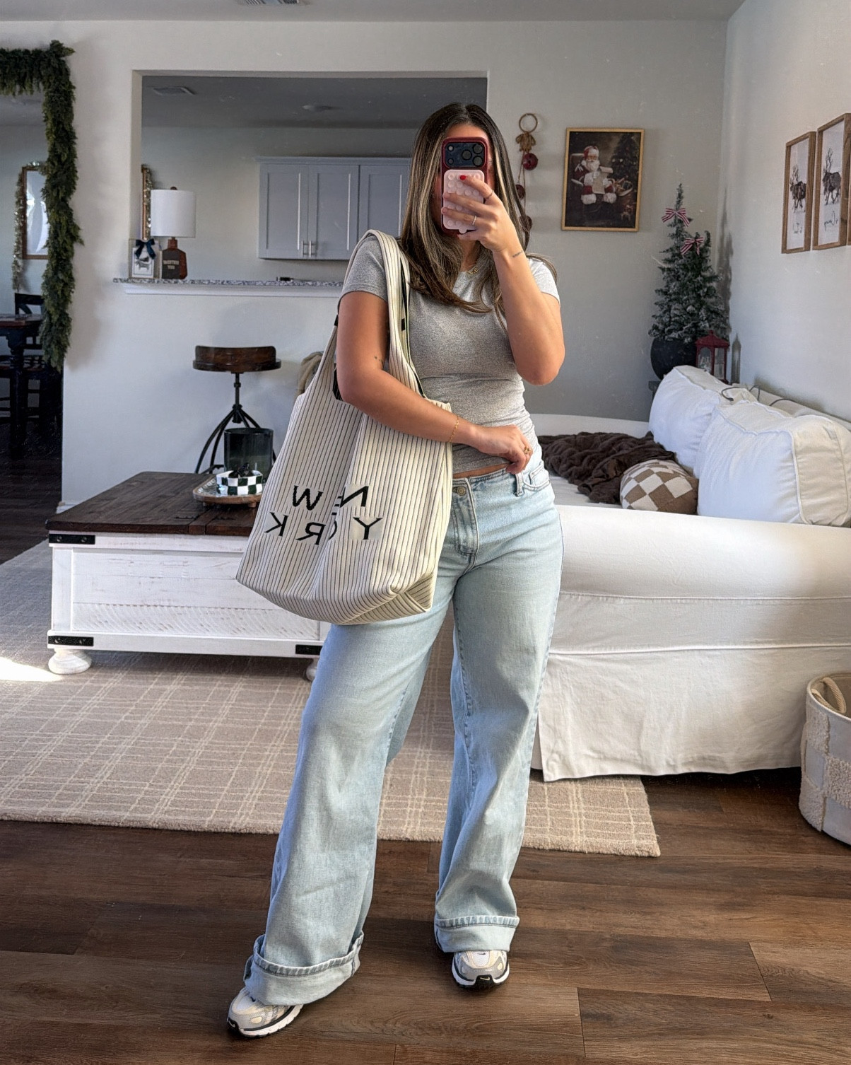 Most worn pair of dinner this fall/winter season💙 basic tees & sneakers 

#LTKdayinmylife #LTKGiftGuide #LTKHoliday