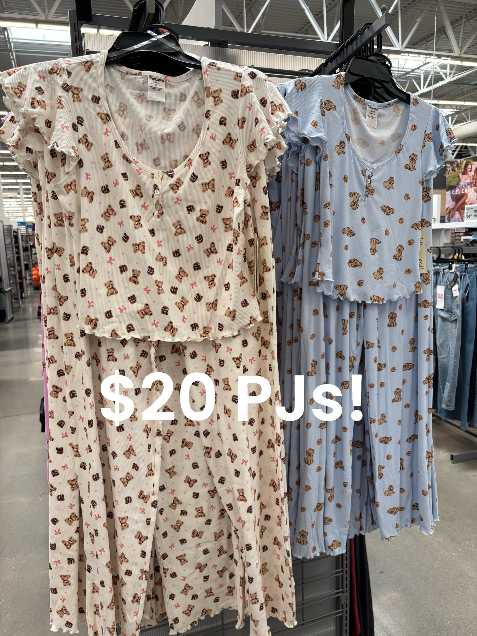 No Boundaries Henley Top and Pants Sleep Set, 2-Piece, Women's XS-XXL

#LTKSeasonal #LTKMidsize #LTKgrwm