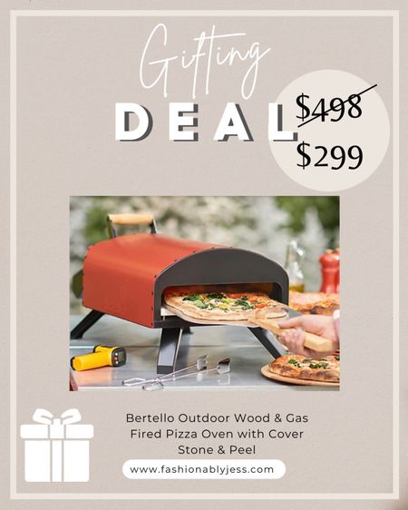 Great holiday gift deal on this outdoor wood & gas pizza oven! Perfect if you love that authentic pizza taste! Shop now to get this amazing pizza oven for only $299! 

#LTKsalealert #LTKGiftGuide #LTKHoliday