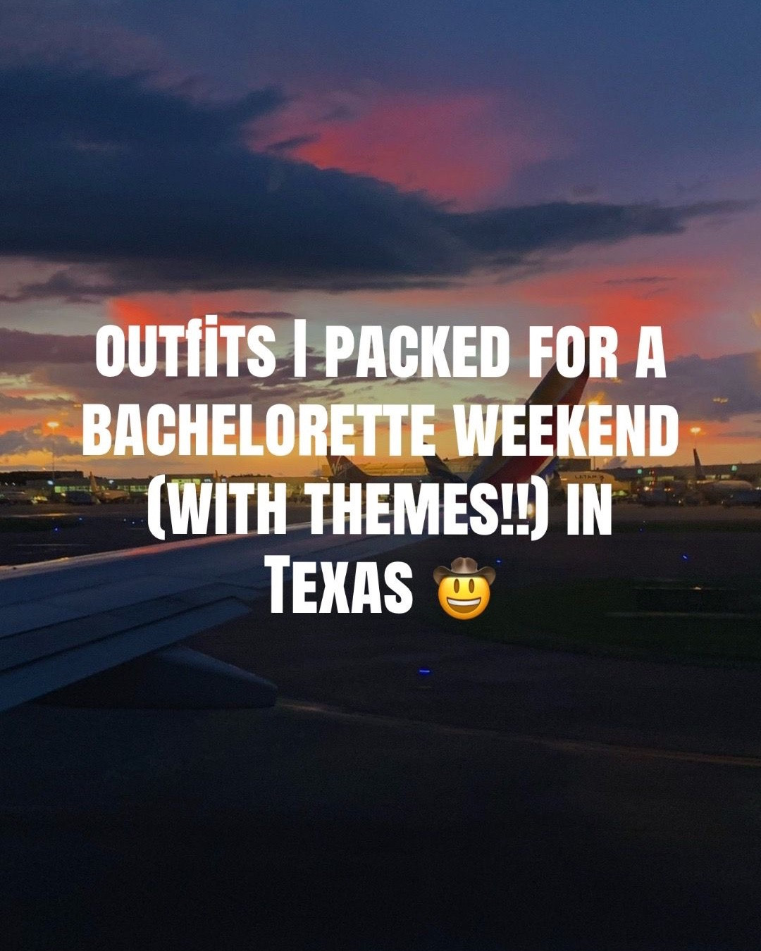 what I packed for a bachelorette trip with these this past weekend!

#LTKootd #LTKWedding