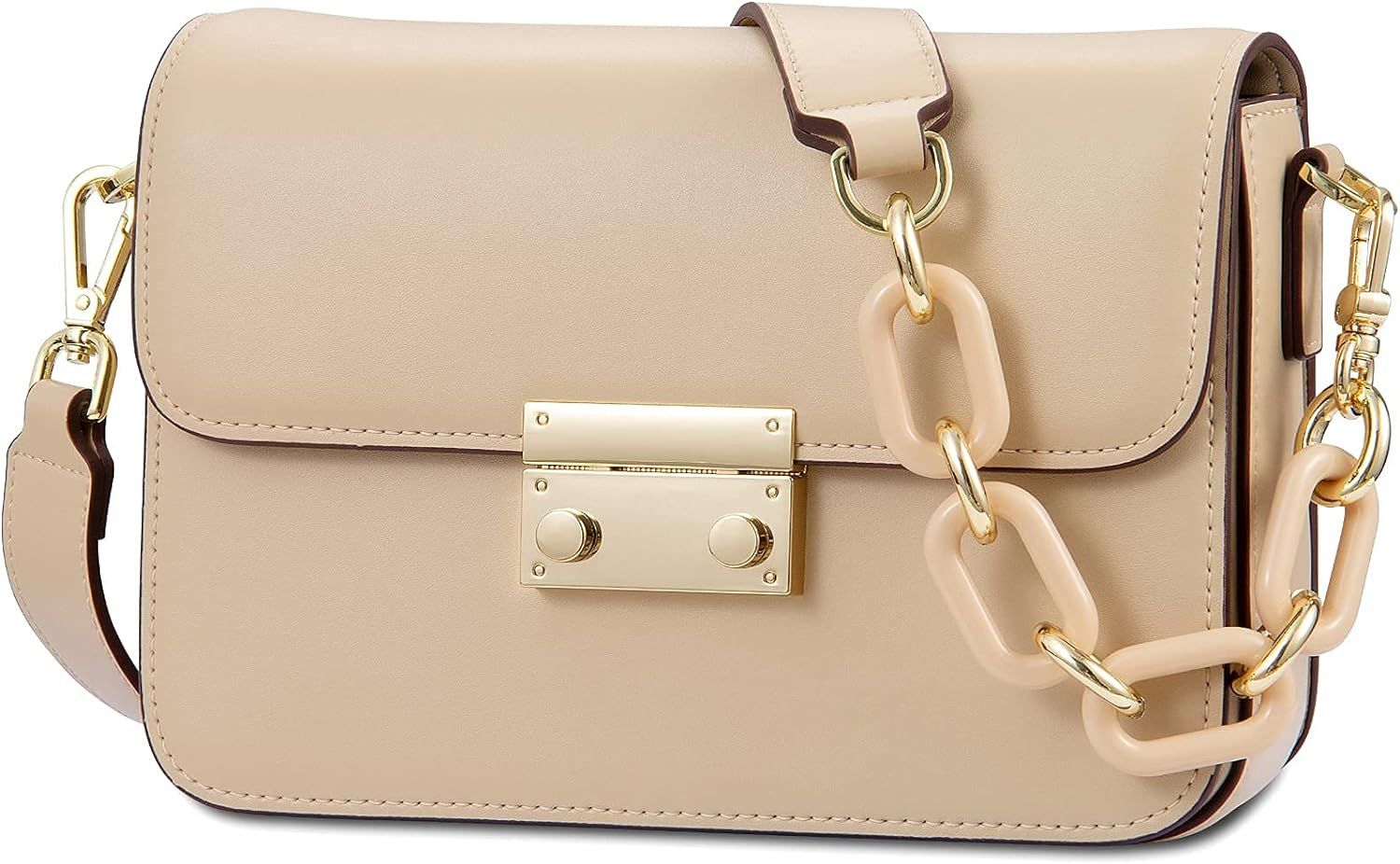 Women Leather Crossbody Bag Small Crossbody Purse Clutch Purse Crossbody Handbag | Amazon (US)