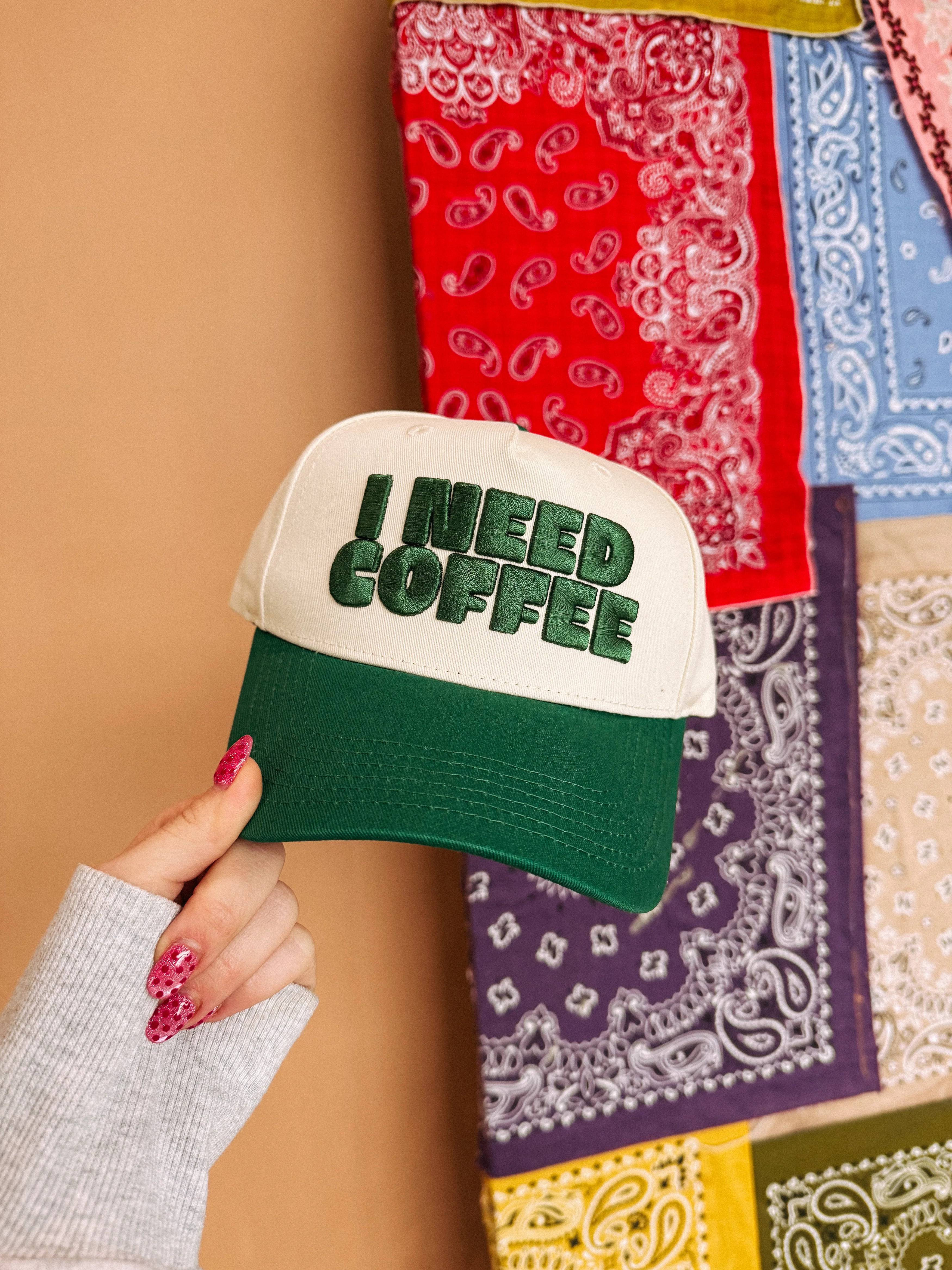 ETTA OG | i need coffee trucker hat | Etta+East