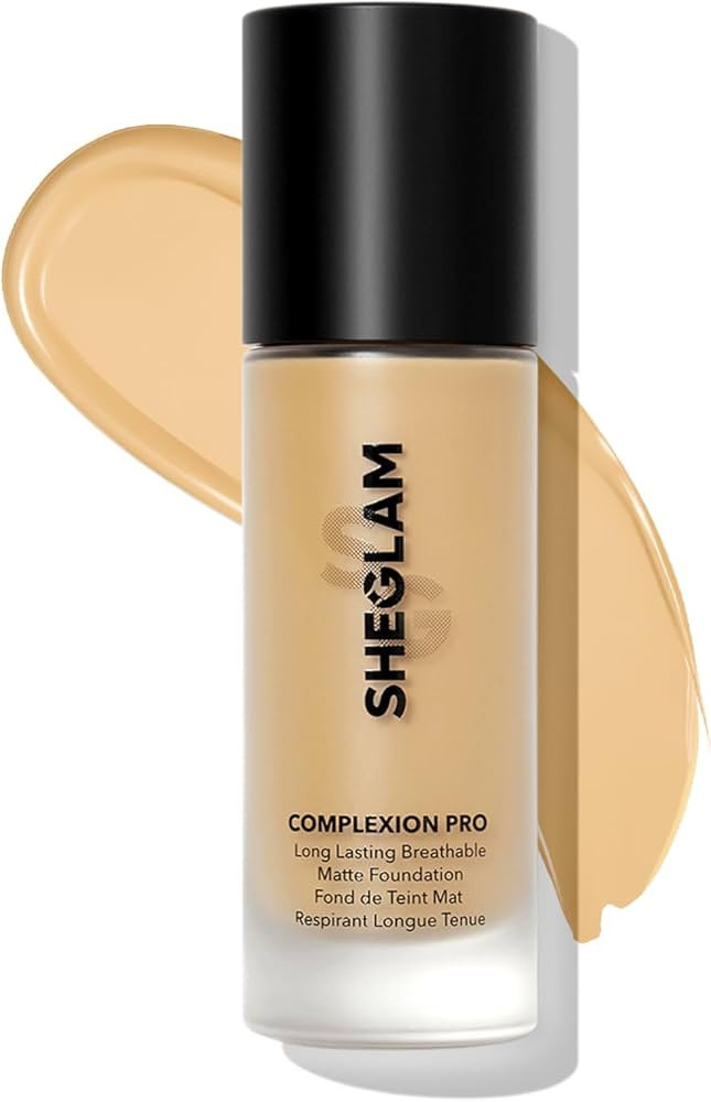 SHEGLAM Full Coverage Foundation Makeup Long Lasting Waterproof Matte Dewy Liquid Foundation - Bu... | Amazon (US)