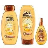 Garnier Hair Care Whole Blends Honey Treasures Repairing Hair Care with Shampoo, Conditioner, and Mi | Amazon (US)