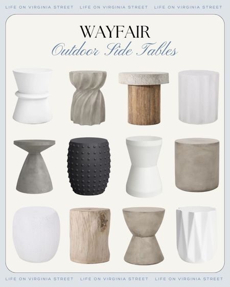 On the hunt for the perfect outdoor side table? Wayfair has so many gorgeous options right now to upgrade your outdoor spaces! I’m sharing some of my top picks. We own the first option and love it so much! 

#wayfair #ltkhome #ltkseasonal #ltkfindsunder100 #ltksalealert outdoor furniture, patio furniture, side table ideas 

#LTKSaleAlert #LTKSeasonal #LTKHome