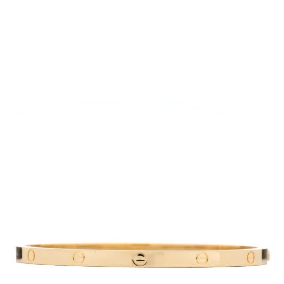 18K Yellow Gold Small LOVE Bracelet 16 | FASHIONPHILE (US)