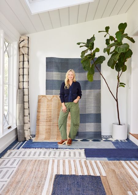 I DESIGNED AN AFFORDABLE RUG LINE! (That’s right - even the 100% wool 10’x14’ rugs are under $900 - and even more affordable with holiday sale pricing now!) I really leaned into “Scandinavian Farmhouse” for this first launch. Think simple, warm neutrals, and blues in vintage-inspired Scandinavian patterns and textures that feel really transitional, cozy, and classic. 

#LTKhome #LTKCyberWeek #LTKGiftGuide