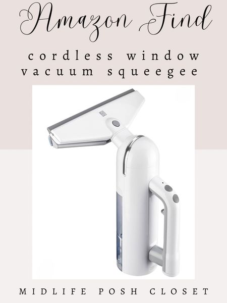 AMAZON FIND! Cordless Window Vacuum Squeegee

#LTKhome #LTKfindsunder50 #LTKSeasonal