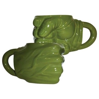 Marvel Hulk Fist shaped Sculpted Ceramic Mug | Target