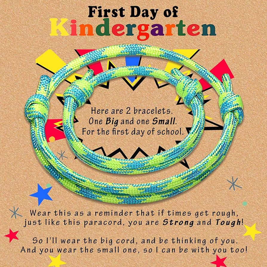 First Day of Kindergarten Bracelet, Back to School Bracelet First Day of School Bracelet as Kinde... | Amazon (US)