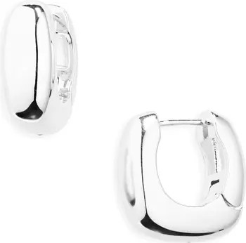 Demi Fine Square Huggie Hoop Earrings | Nordstrom