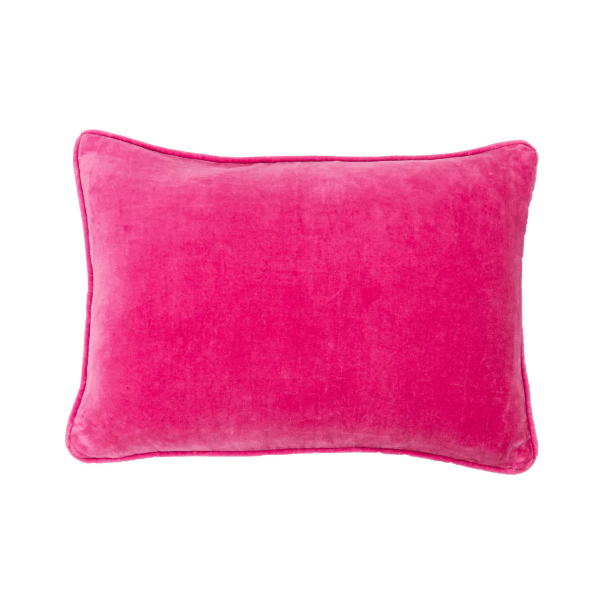 Hot Pink 14x20 Velvet Pillow Cover | Laura Park Designs