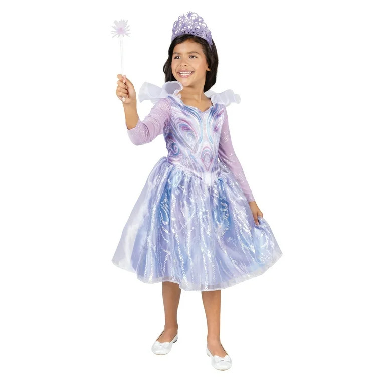 Wicked Glinda Butterfly Dress for Girls Ages 4-6 | Walmart (US)