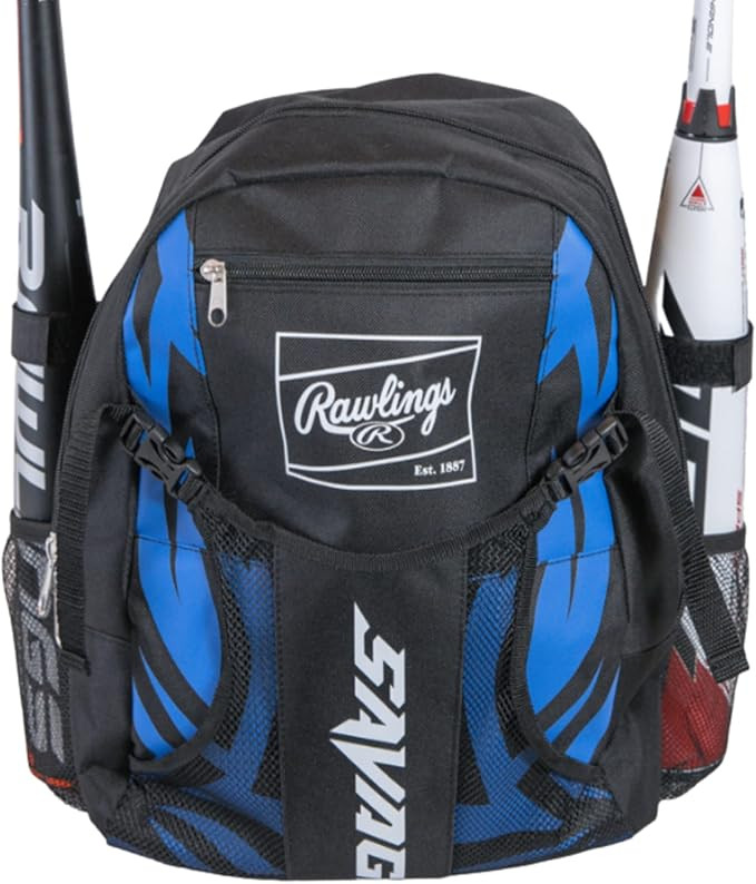 Rawlings | SAVAGE Backpack Equipment Bag | T-Ball/Youth Baseball & Softball | Multiple Styles | Amazon (US)
